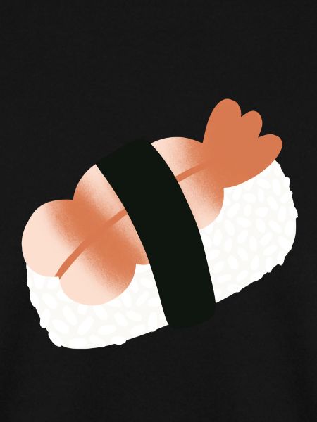 Garnelen-Nigiri-Minimalistisches Sushi