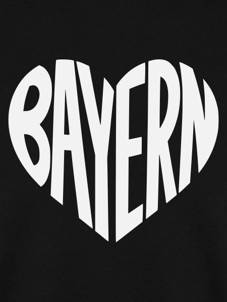 Bayern Herz Typografie