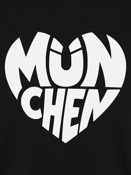 München Herzlogo Typografie