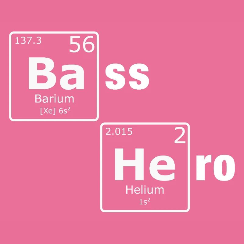 Bass Hero PSE Periodic Table Elements Nerd