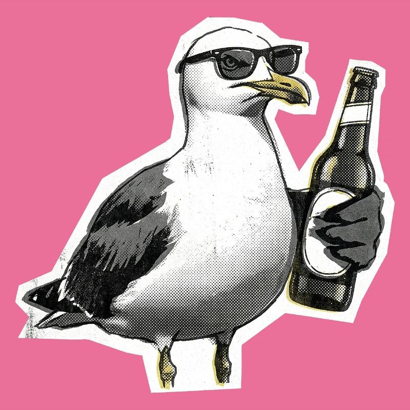 Möwe Bier Küste