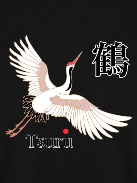 Tsuru Flugkunst Kanji