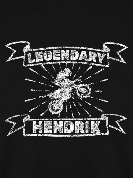 Hendrik als Biker