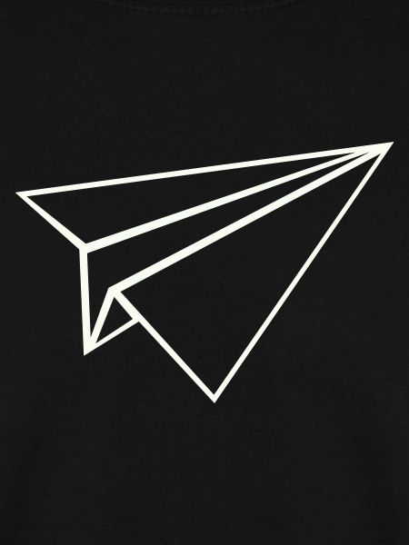Papierflugzeug Linienkunst
