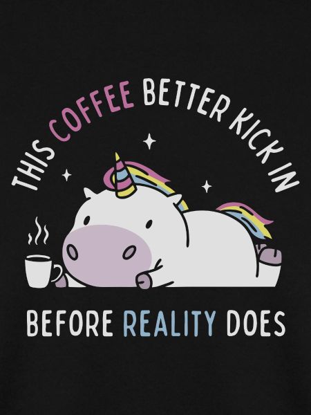 Kaffee vor der Realität