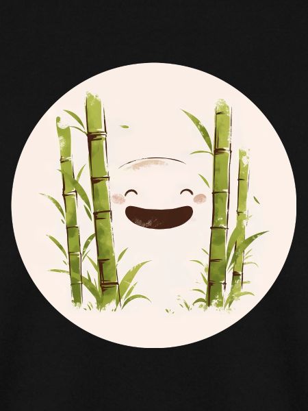 Bambus-Zen-Lächeln