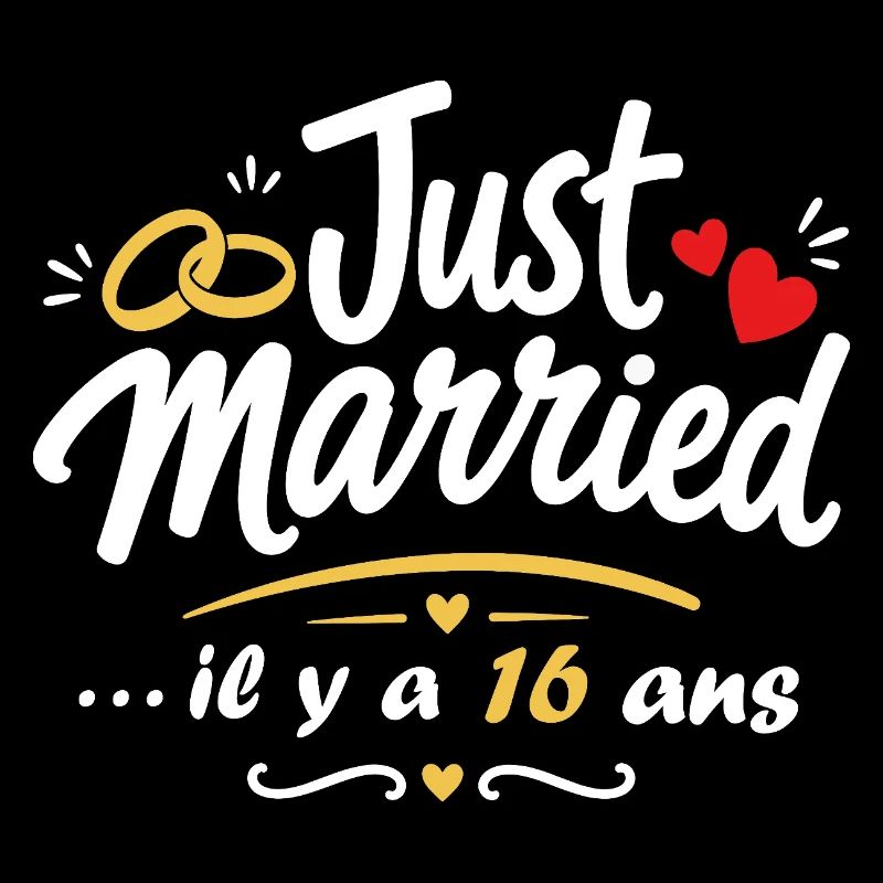 Just Married 16 Ans