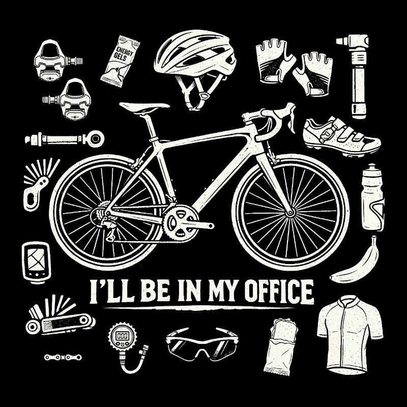 Je serai dans mon bureau – Déclaration du cycliste de route