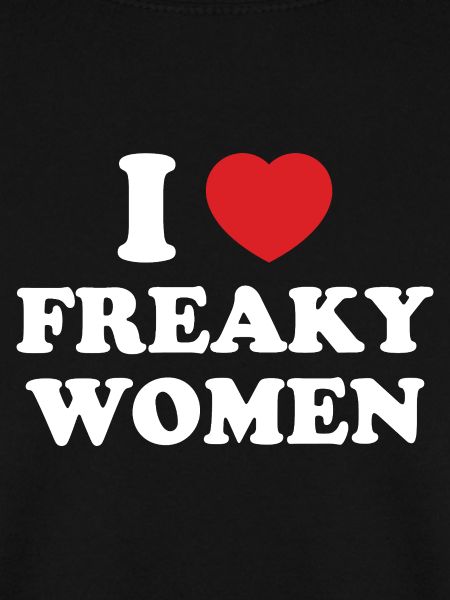 Ich Herz Freaky Frauen