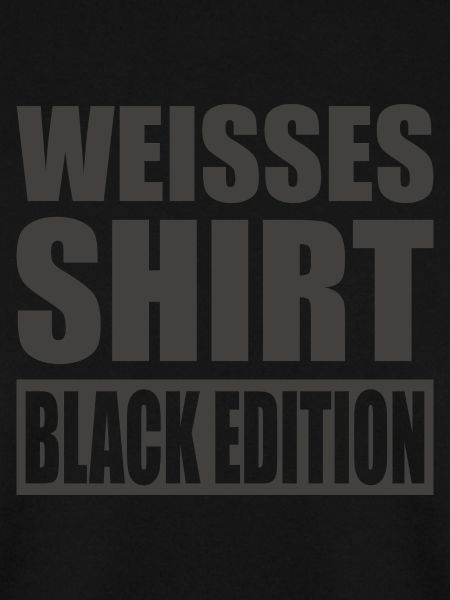 Weißes Shirt Black Edition
