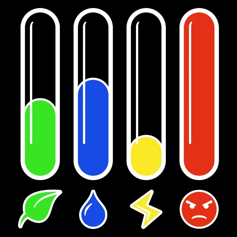 Status Bars - Rage High