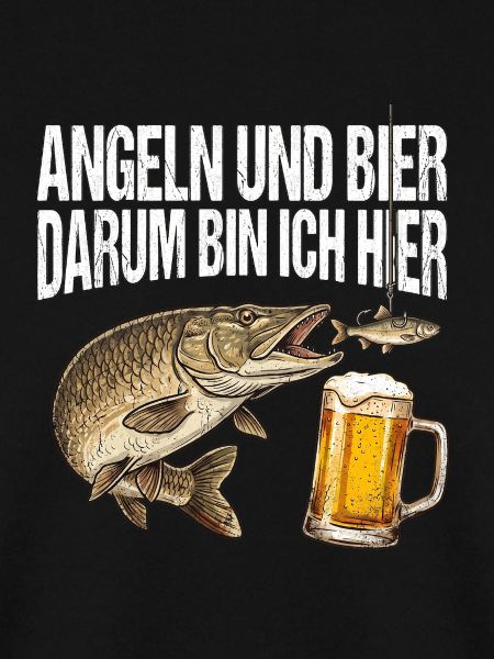 Hecht Angeln Und Bier