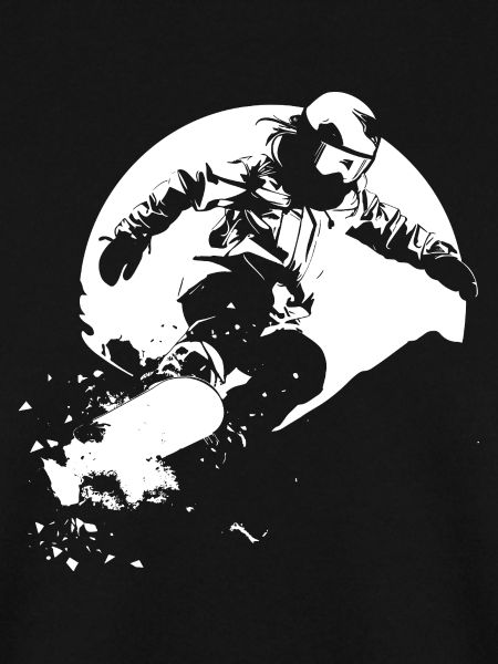 Snowboarder Drawing