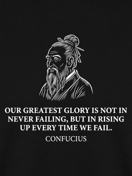 Confucius Wisdom Portrait Tee