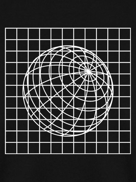 Geometrische Kugel auf Gitter