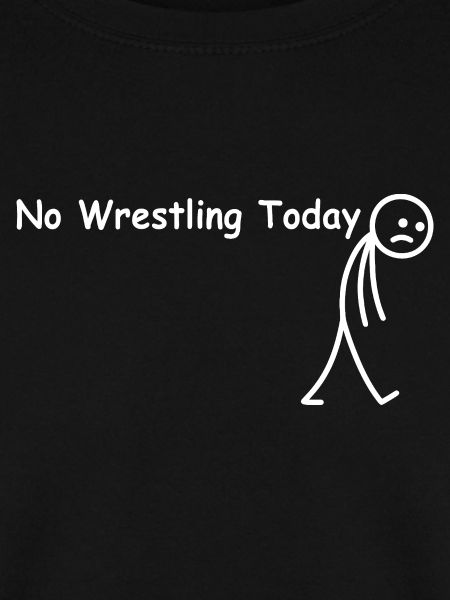 Heute kein Wrestling – lustiger Wrestler