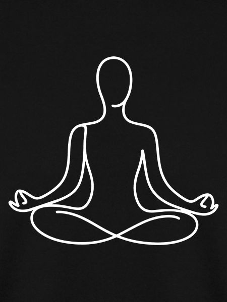 Zen-Linienmeditation im Lotussitz