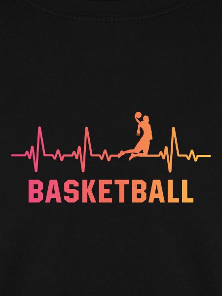 Basketball herzschlag basketballspiel