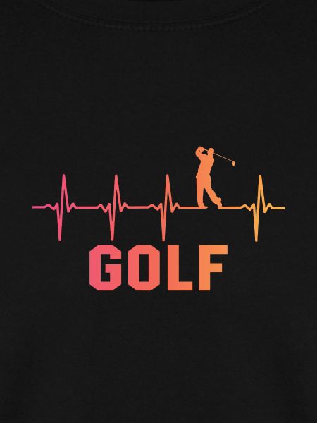 Golf herzschlag golfer golfspieler