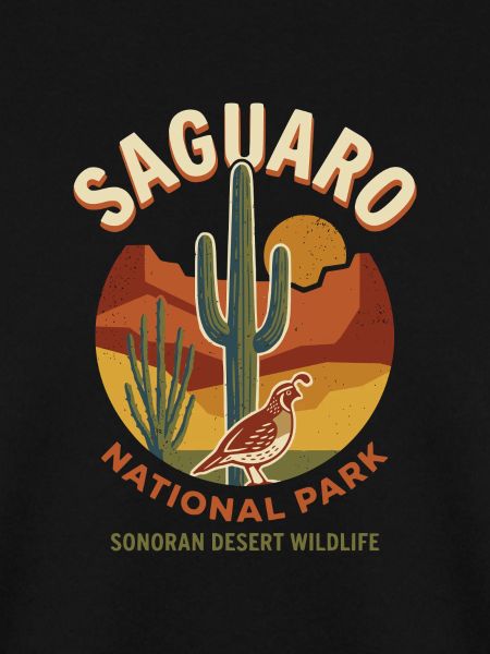 Retro-Saguaro-Sonora-Wüste