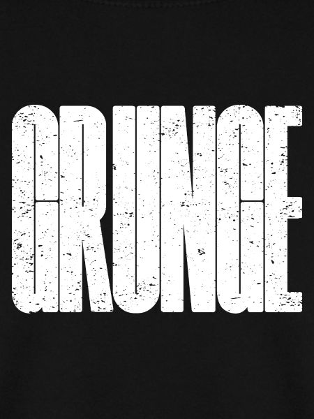 Stressige, kräftige Grunge-Musik