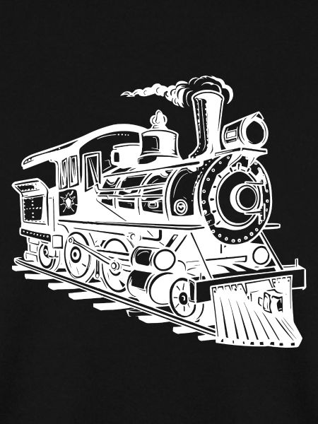Dampflokomotive Zeichnung