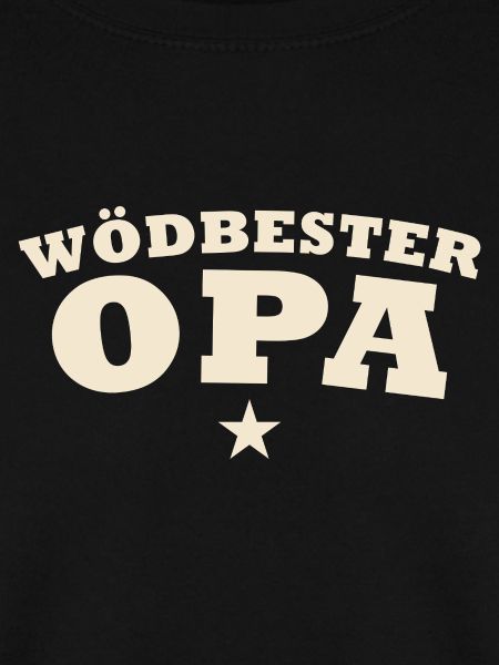 Wödbester Opa Retro Badge