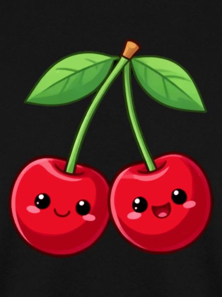 Lustige Kawaii Kirschen Geschenk 