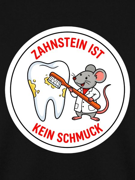 Tierzahnheilkunde Maus Zahnstein Spruch Shirt