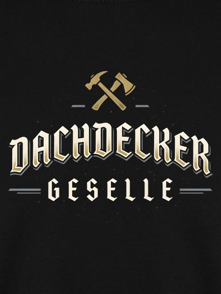 Dachdecker Geselle Zunftzeichen Handwerk Beruf