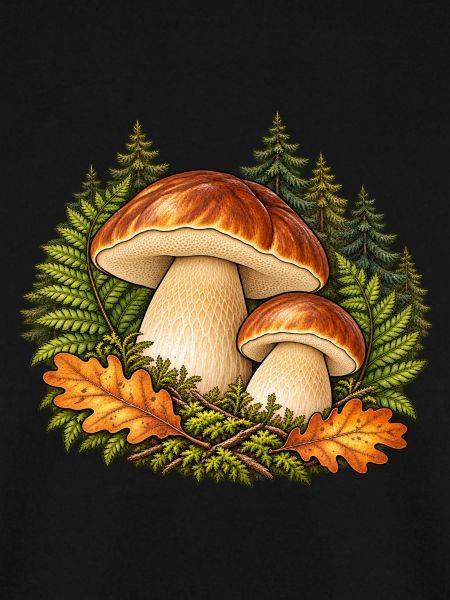 Steinpilze im Wald
