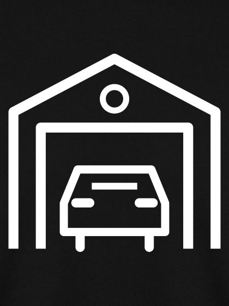 Garagenauto-Ikone Minimalist