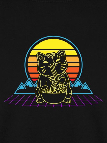 Katze Ramen Neon Retro