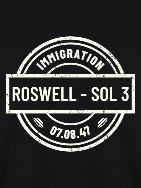 Roswell 1947 Alien Einreisestempel