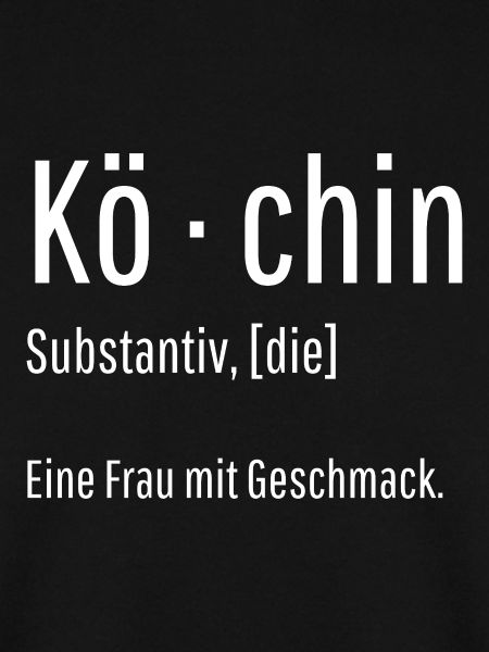 Köchin Substantiv Definition Küche Geschenk