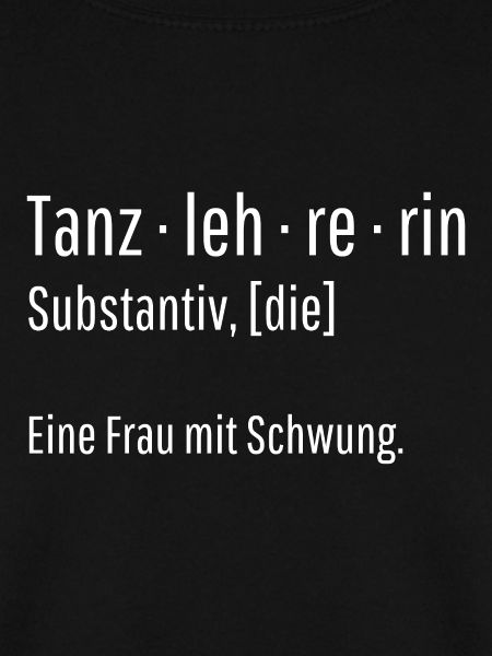 Tanzlehrerin Substantiv Definition Tanz Geschenk