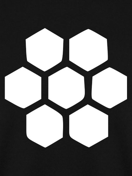 Geometrisches Bienenwabe Imker Geschenk