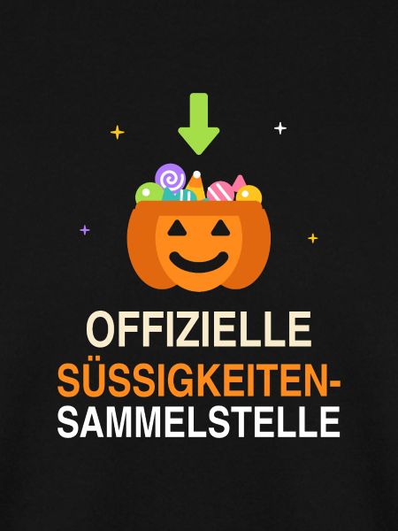 Offizielle Süßigkeiten-Sammelstelle Halloween