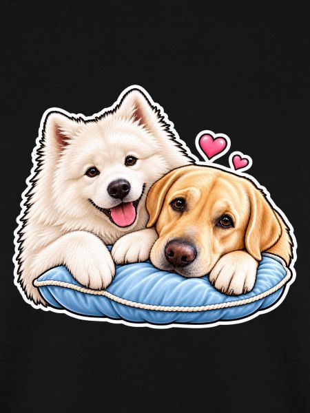 Flauschige Freunde im gemütlichen Bett