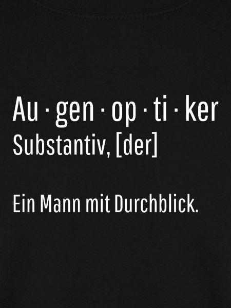 Augenoptiker Substantiv Definition Geschenk
