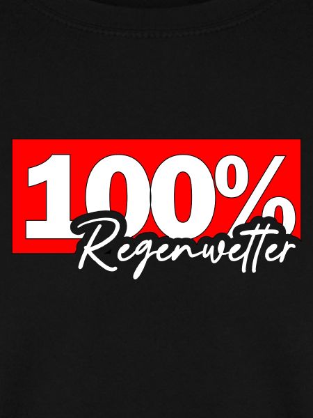 100% Regenwetter Statement