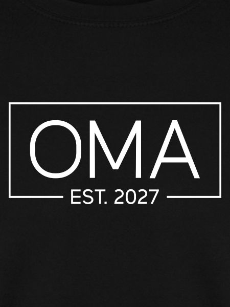 Oma Est. 2027 Schwangerschaftsgeschenk