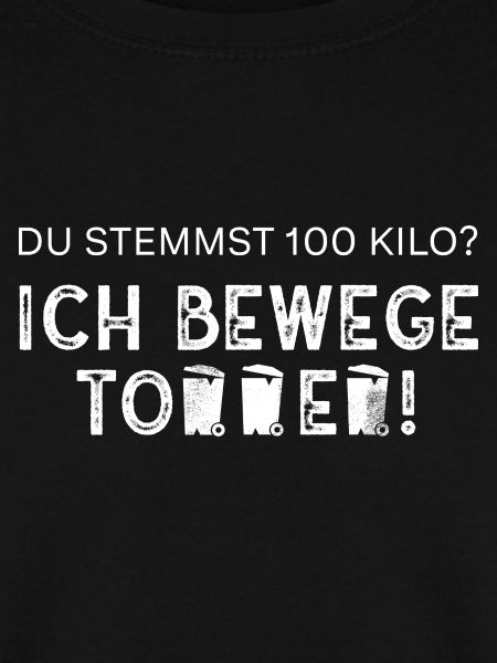 Ich bewege Tonnen - Müllfahrer/Müllabfuhr/Müllmann