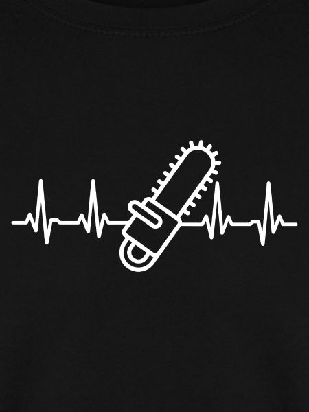Lumberjack Heartbeat Chainsaw Lumber Logger