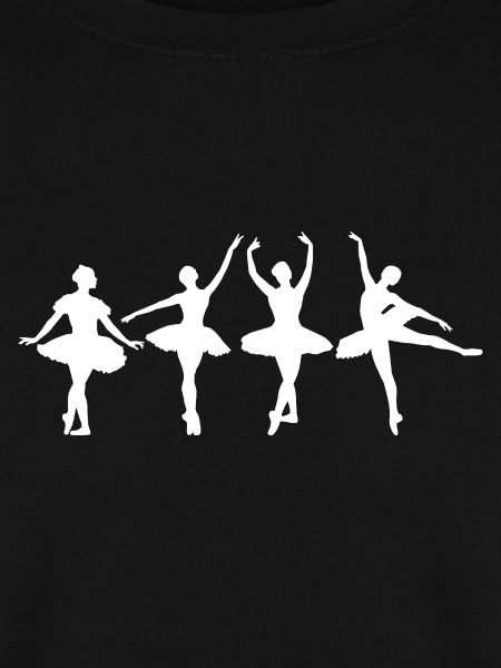 Lustiges Ballettmädchen tanzen