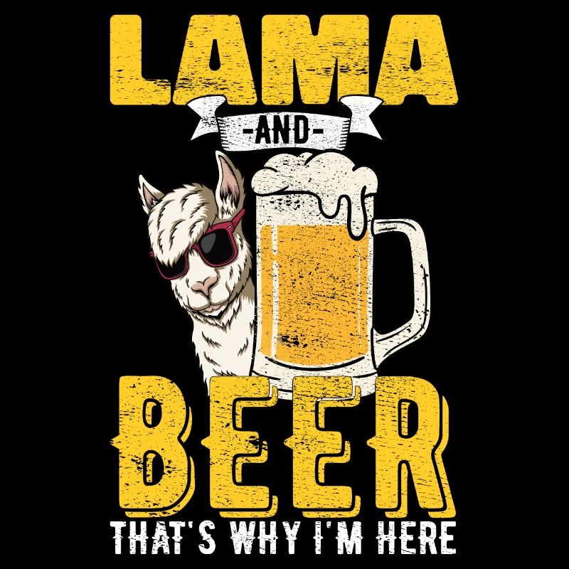 Llama Bière Alcool Lamas Cadeau