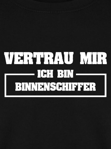 Binnenschiffer als Beruf