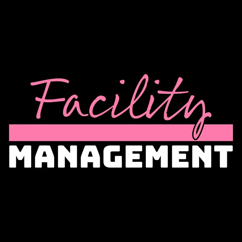 Tshirt Facility Management rose blanc