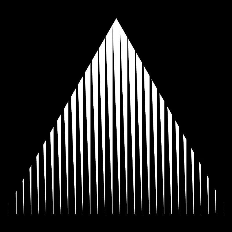geometric lines triangle design