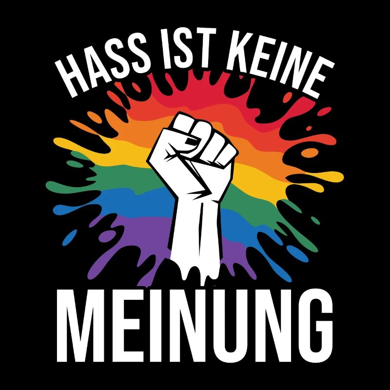 Hate is not an opinion Statement against the right